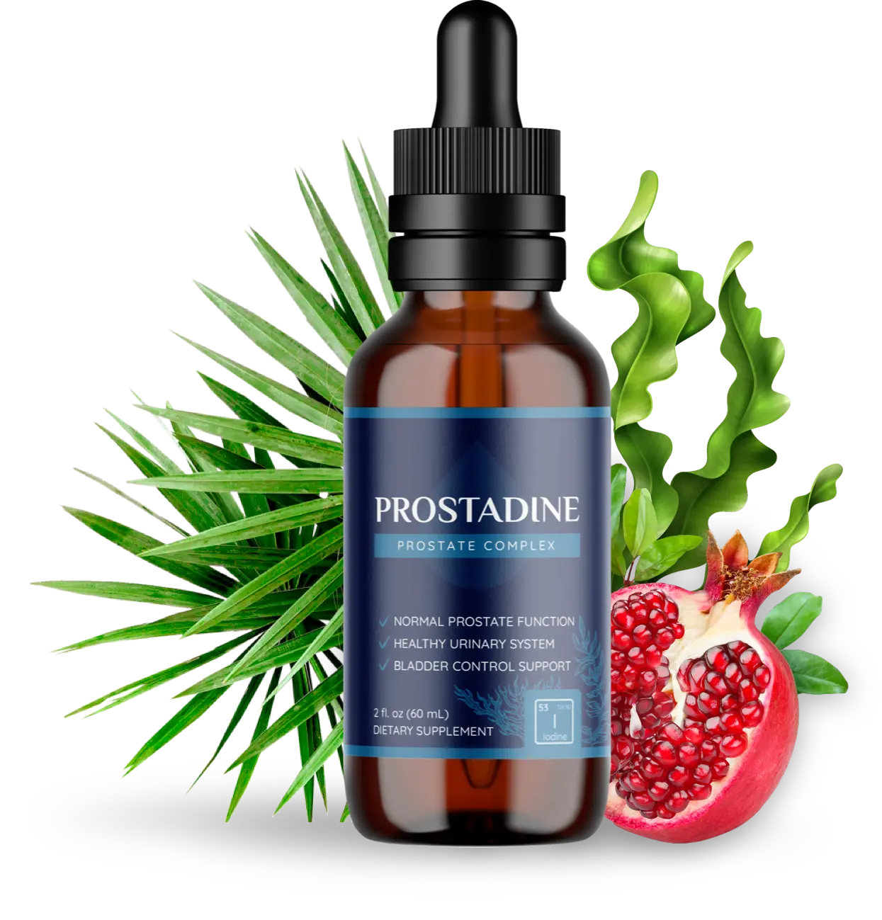 Prostadine natural liquid prostate supplement bottle