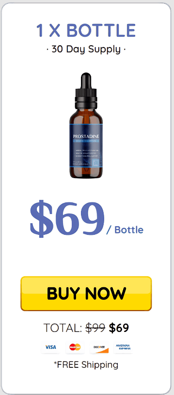 Prostadine 1 bottle 30-day supply $69